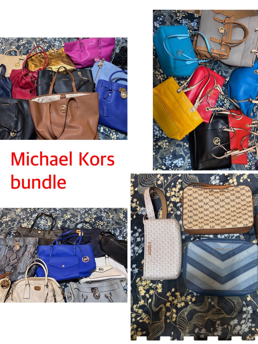 Michael Kors Assorted Women’s Handbag bundle